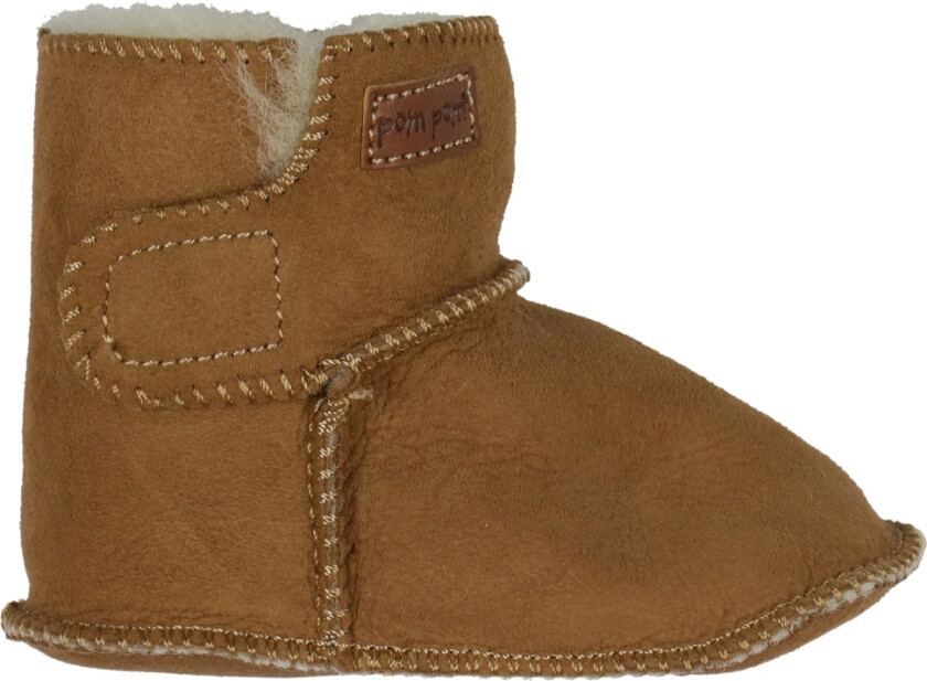 Tøfler m. Ull - Camel - - 18/19 - Tøfler