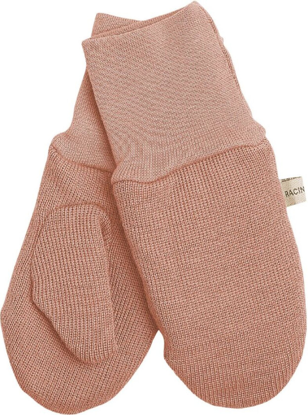 Votter - Ull/Bomull - Dusty Rose - - 4-6 år (104-116) - Votter