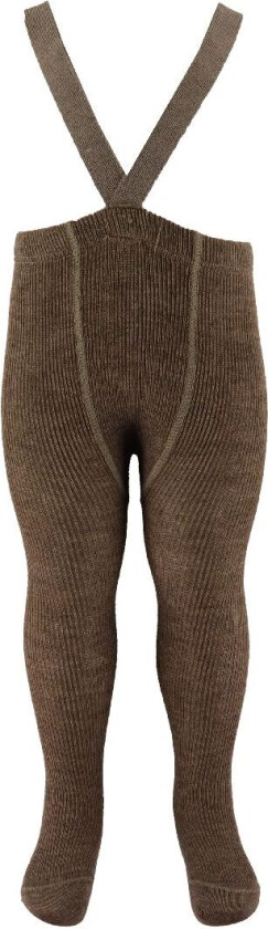 Strømpebukser m. Seler - Brun - - 6-12 md - Strømpebukser