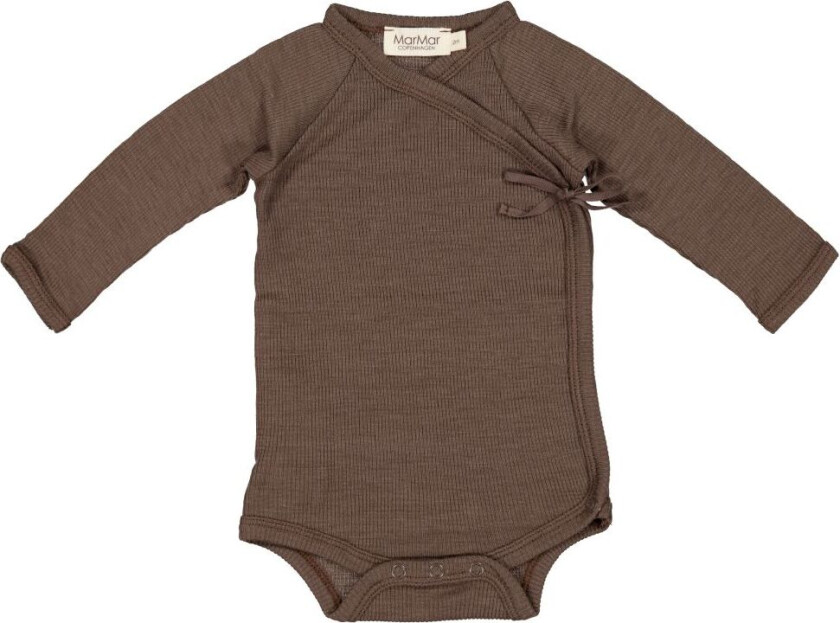 Omslagsbody L/æ - Ull - Belita - Terre - - 74 - Langermet Body