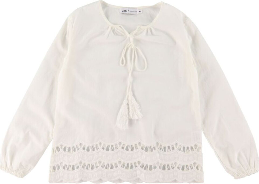 Genser - Wilde - Hvit m. Blonder - - 14 år (164) - Genser