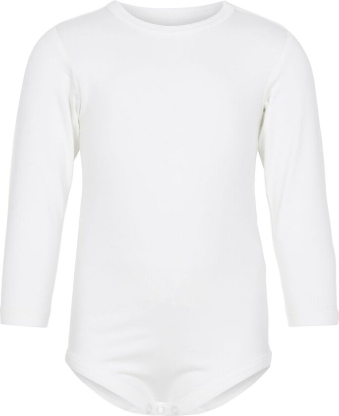 Body L/æ - Bambus - Hvit - - 2 år (92) - Langermet Body