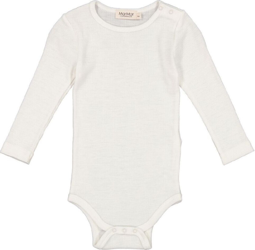 Body L/æ - Ull - Bense - Natural - - 1½ år (86) - Langermet Body