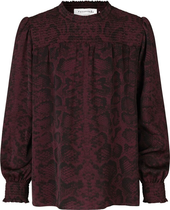 Genser - Resirkulert Polyester stoff - Merlot Snake Tr - - 8 år (128) - Genser