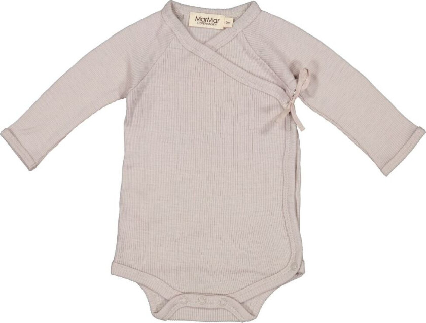 Omslagsbody L/æ - Ull - Belita - Pepple - - 62 - Langermet Body