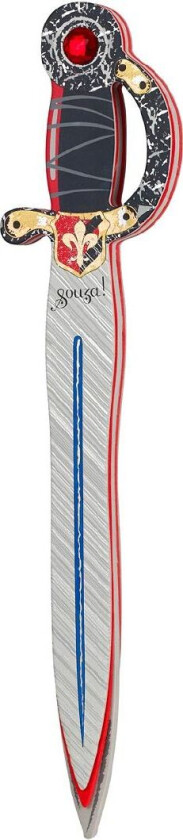 Kostymer - Sverd - Alphonso - Grå - - OneSize - Kostymer