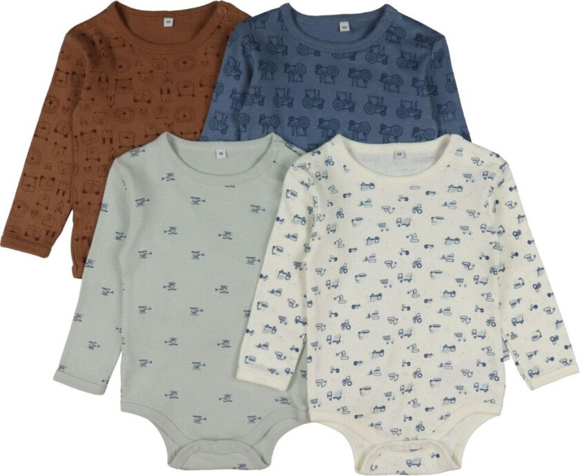 Bodyer L/æ - 4-pack - Blue Mirage - - 50 - Langermet Body