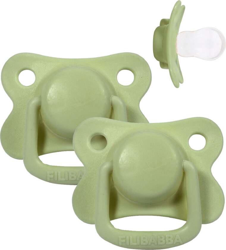 Smokk - 2-pack - 6m+ - Pistasj - - 6+ md - Smokk