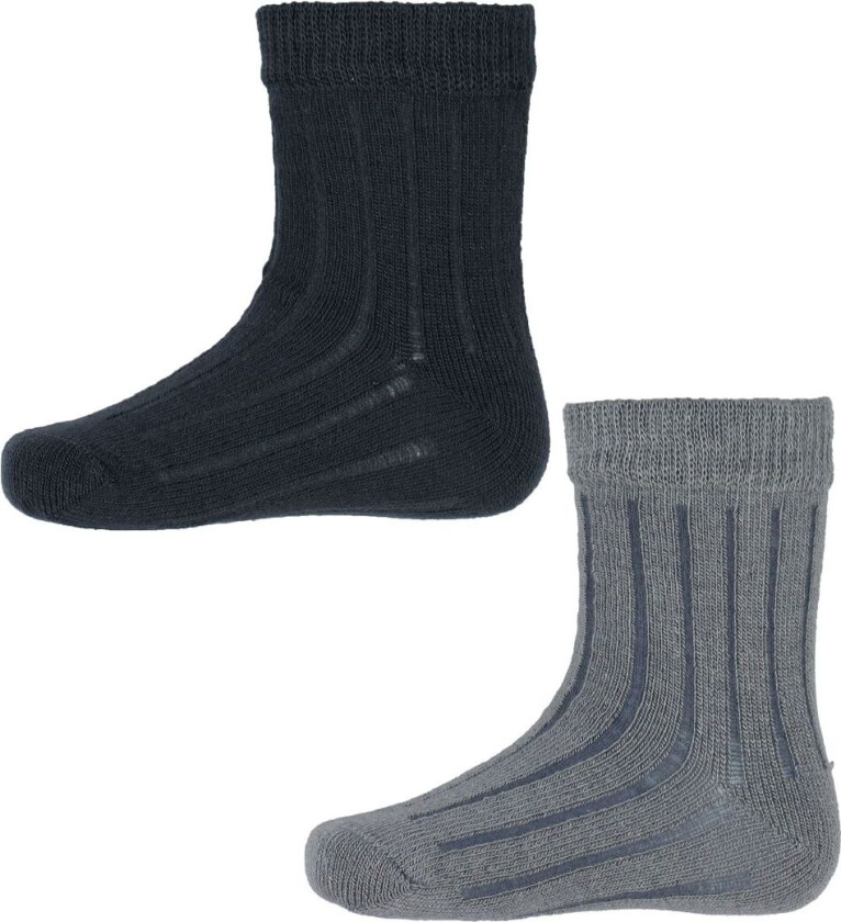 Sokker - 2-pack - Sleet - - 27/30 - Sokker