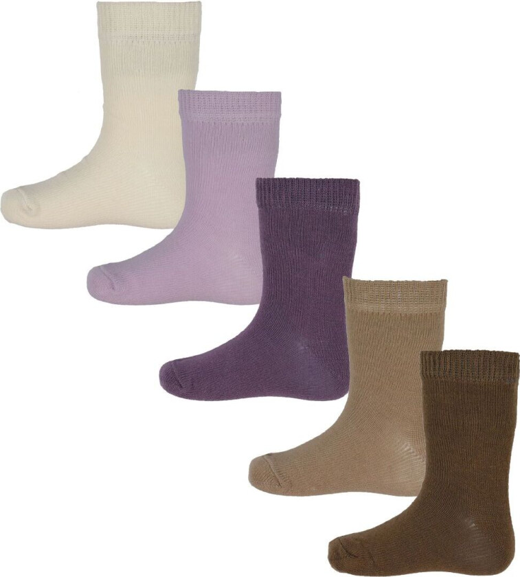 Sokker - 5-pack - Multi - Veldig Grape - - 15/18 - Sokker