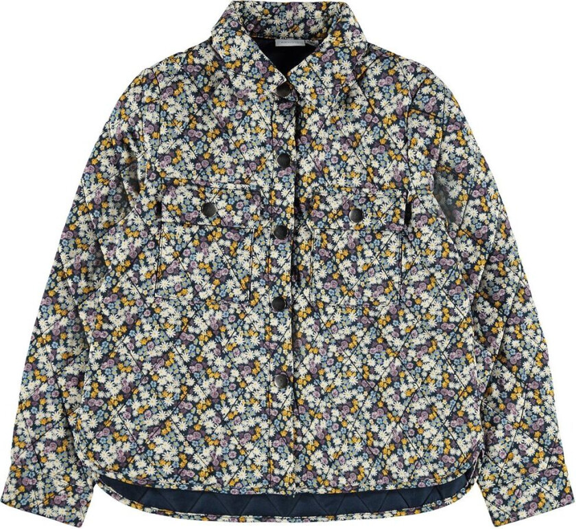 Skjorte - NkfSasia - Dark Sapphire - - 6 år (116) - Skjorte