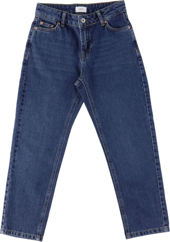 Jeans - Gate Loose - Dark Blue - - 17 år (182) - Jeans