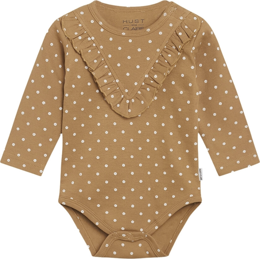 Body L/æ - Britta - Kanel - - 68 - Langermet Body