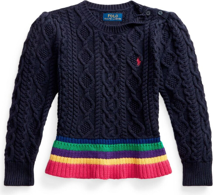 Genser - Strikk - Boston Commons - M ørkenblå - - 2 år (92) - Genser