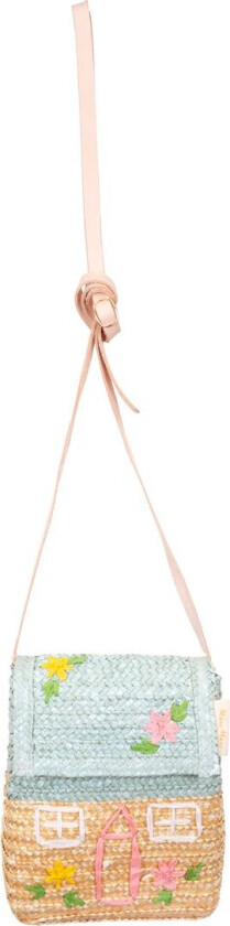 Skulderveske - Halm m. Hytte - - OneSize - Skulderveske