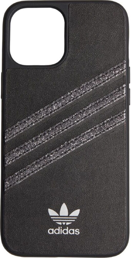 Deksel - iPhone 12 Pro Max - Svart m. Glitter - - OneSize - Trekk