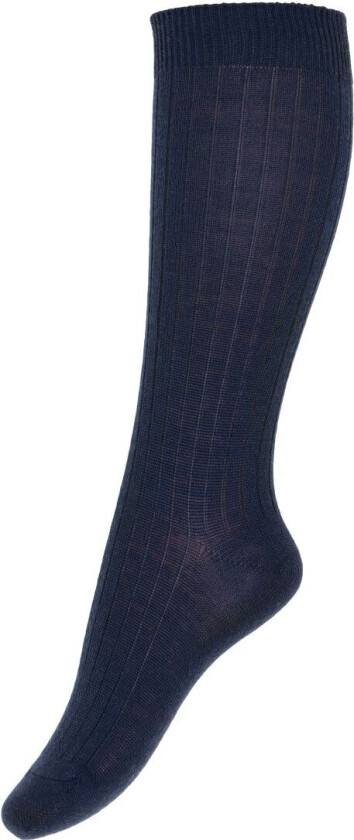 Sokker - Ull - Navy - - 33/36 - Sokker