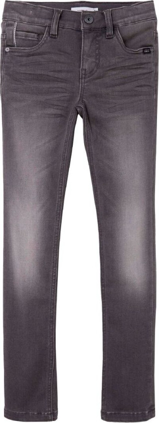 Jeans - Noos - NkmTheo - Dark Grey Denim - - 9 år (134) - Jeans