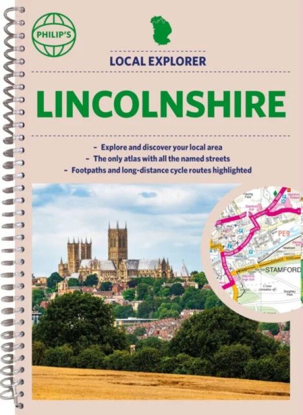 Philip's Local Explorer Street Atlas Lincolnshire av Philip's Maps