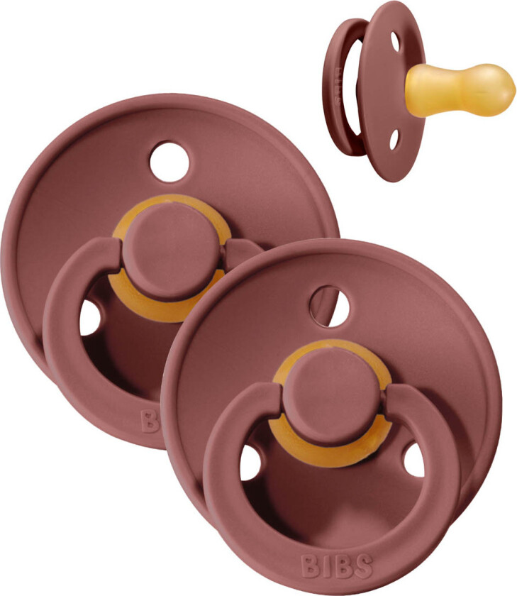 Colour Smokker - Str. 2 - 2-pack - Rund - Woodchuck - - 6-18 md - Smokk