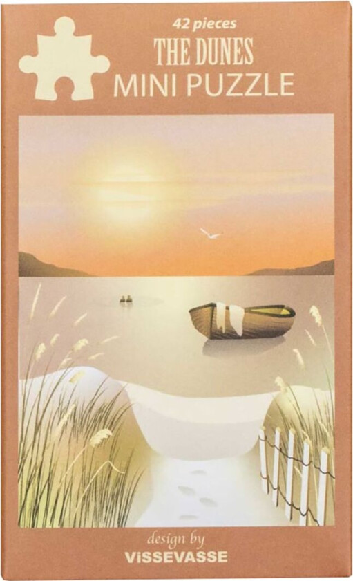 Puslespill - The Dunes - 42 Brikker - - OneSize - Puslespill