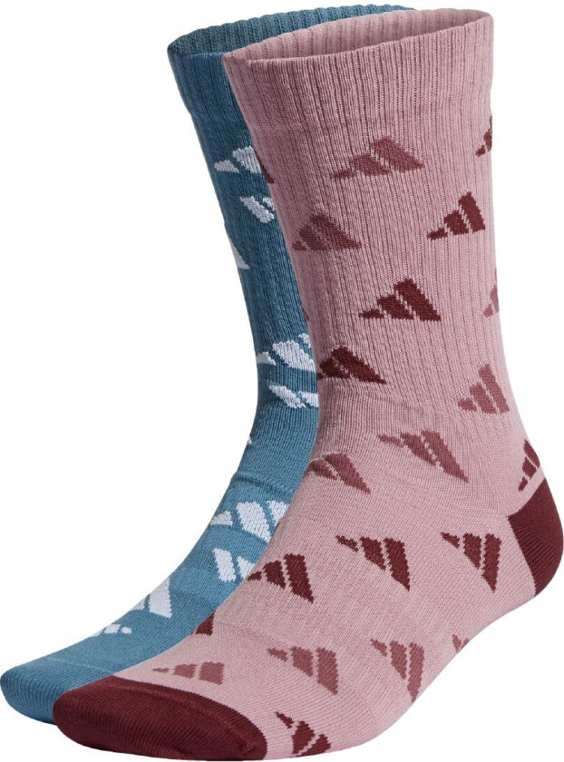 Sokker - Grafikk Sport - 2-pack - Blue/Mauve - - 46/48 - Sokker