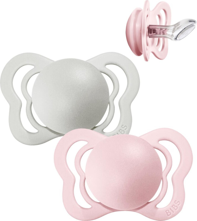 Couture Smokker - 2-pack - Str. 2 - Anatomisk - Haze/Blosso - - 6+ md - Smokk