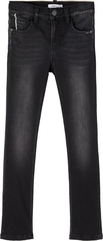 Jeans - Noos - NkmTheo - Black Denim - - 7 år (122) - Jeans