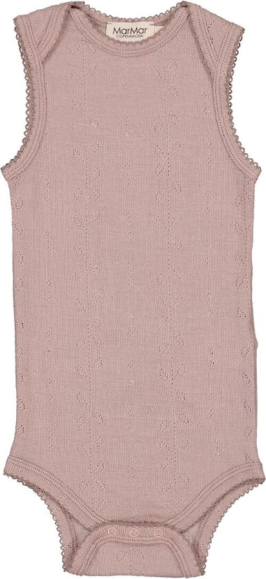 Body un/æ - Ull - Pointelle - Bini - Brent Rose - - 1½ år (86) - Body uten ermer