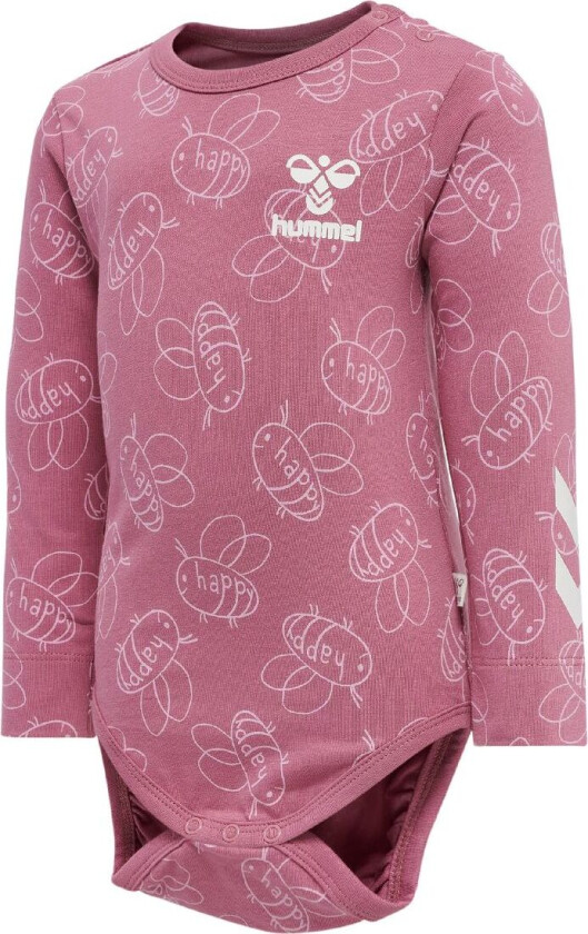 Body L/æ - hmlBeatrix - Heather Rose - - 74 - Langermet Body