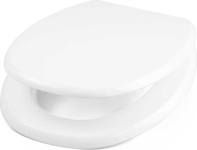 Bilde av Basic Toalettsete Universal Hvit