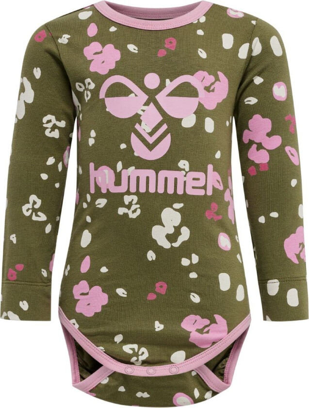 Body L/æ - hmlAlisa - Capulet Olive - - 2 år (92) - Langermet Body