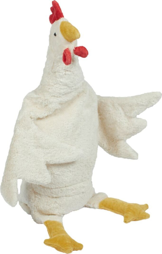 Varmepute - Stor - Høne - 67 cm - Hvit - - OneSize - Kosedyr