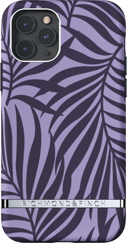 Deksel - iPhone 11 Pro - Purple Palm - - OneSize - Trekk