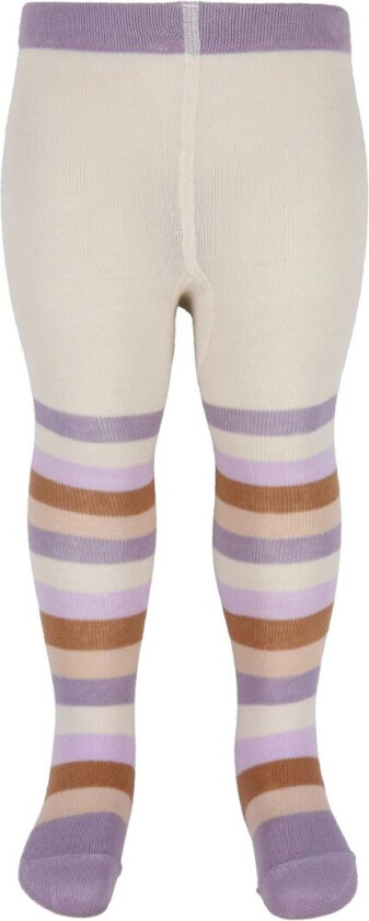 Strømpebukser - Frankie - Lavender m. Striper - - 60 - Strømpebukser