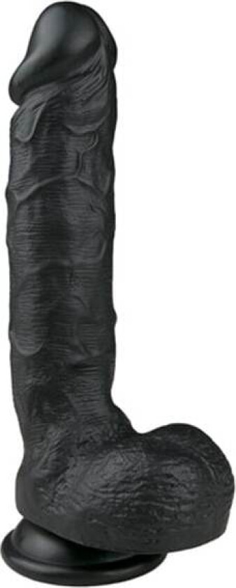 Realistic Dildo Black 22,5 cm Dildo