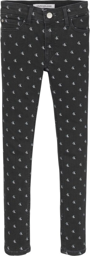 Jeans - Skinny MR - Mini Monogram Stretch - - 12 år (152) - Jeans