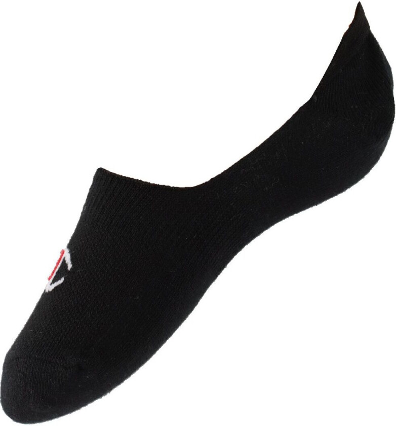 Fotball - 2-pack - Svart m. Logo - - 43/46 - Sokker