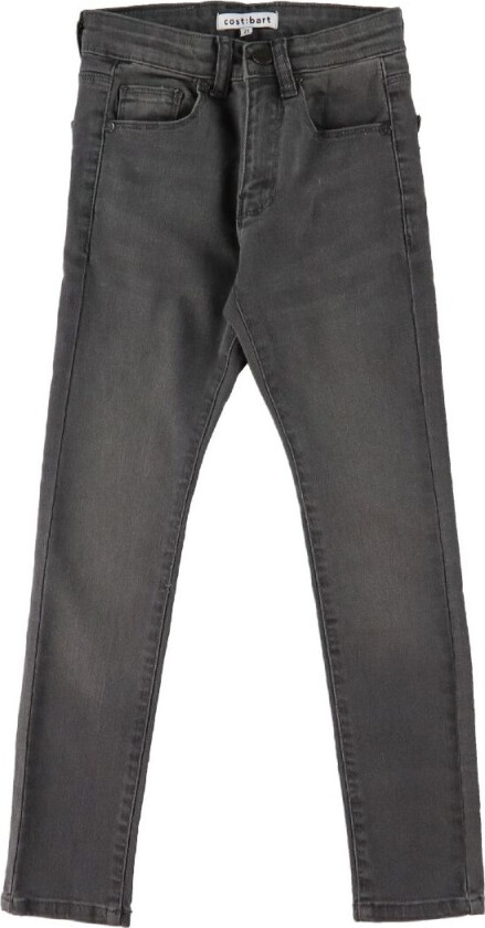 Jeans - Jowie Skinny Fit - Light Grey Denim Vask - - 17 år (182) - Jeans