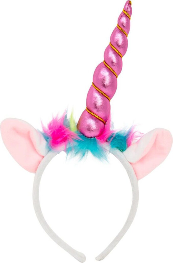 Kostymer - Hårbøyle - Enhjørning - Regnbue - - OneSize - Kostymer