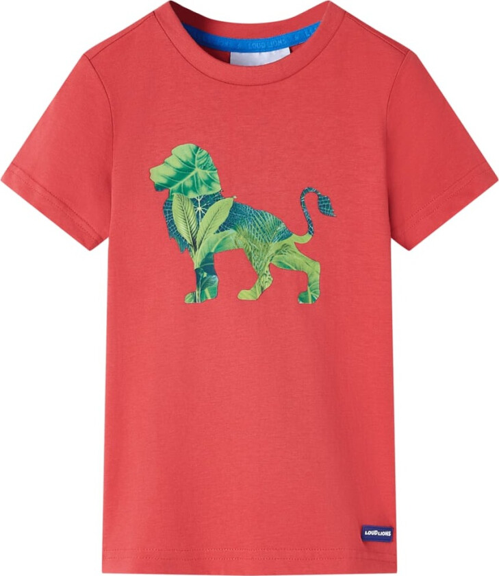 Bilde av T-skjorte for barn rød 104