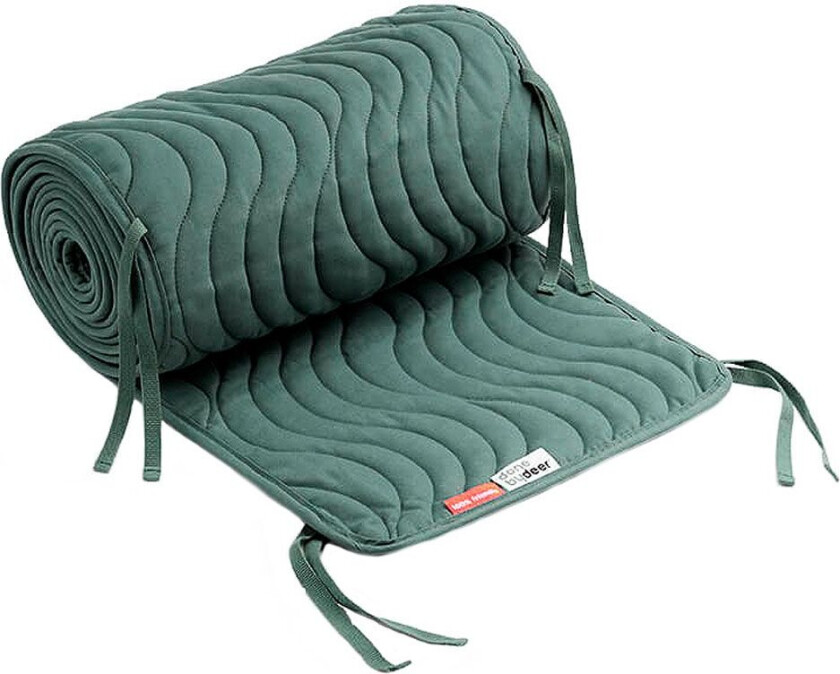 Sengekant beskyttelse - Quiltet - Grønn - - OneSize - Sengekant beskyttelse