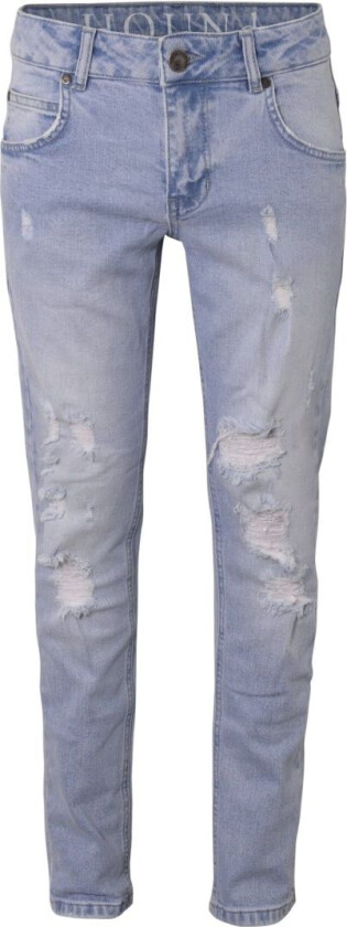 Jeans - Straight m.hull - Light Denim - - 10 år (140) - Jeans