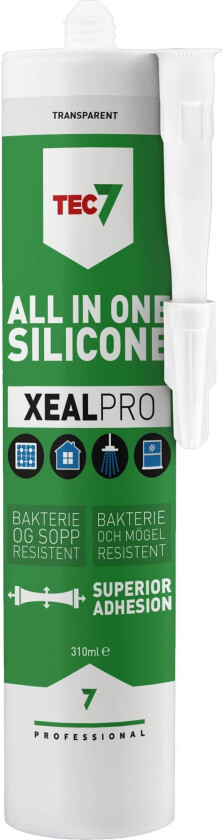 Bilde av Xealpro Silikonfugemasse Klar