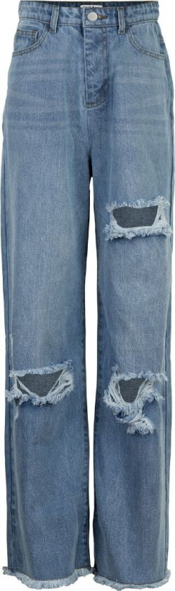 Jeans - Tania - Destory - Light Blue Denim - - 17 år (182) - Jeans
