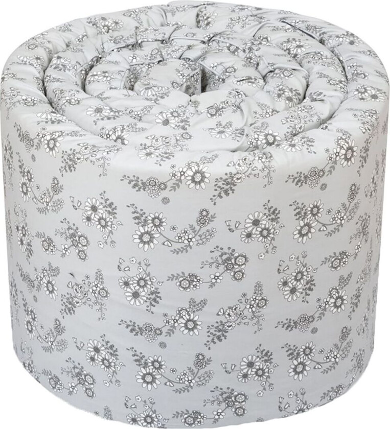 Bilde av Sengekant beskyttelse - Flower Garden - Grey - - OneSize - Sengekant beskyttelse