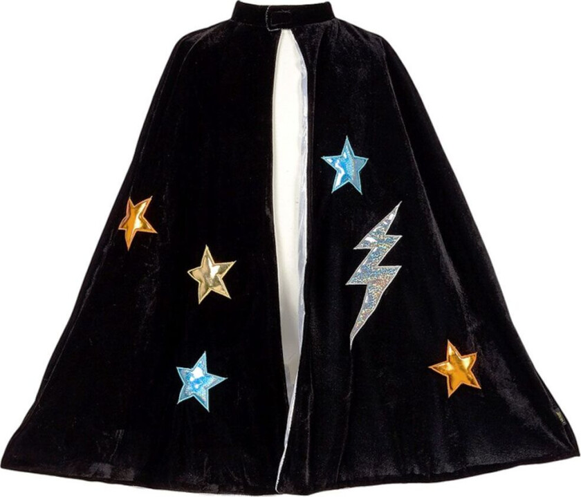 Kostymer - Kappe - Super Hero - Svart - - 4-8 år (104-128) - Kostymer