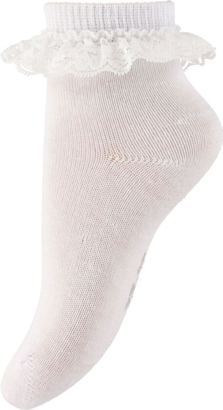 Ankelsokker - Hvit - - 19/22 - Sokker