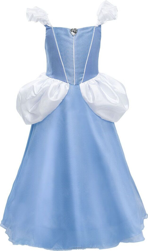 Kostymer - Prinsessekjole - Askepott - Blå - - 7-8 år (122-128) - Kostymer