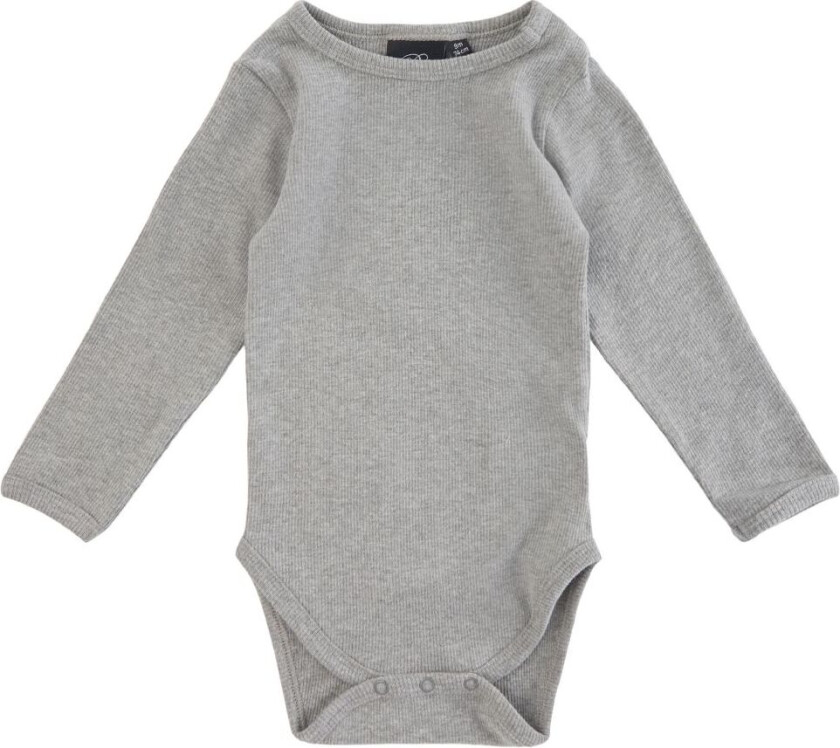 Body L/æ - Grey Melange - - 74 - Langermet Body